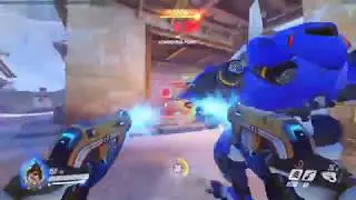 Overwatch -  Overtime Clutch as Tracer (5 ults in 1 life)