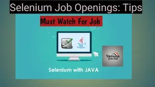 Selenium Job Openings Tips