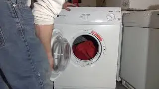 Review and Demonstration of the White Knight C44A7W 7kg tumble dryer.