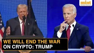 Crypto Was Under Siege, It's NOT Anymore: Trump Targets Biden As He 'Ends War On Crypto' | Watch