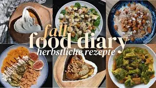 Fall Food Diary 🍄‍🟫👩🏼‍🍳 🎃 5 Tage Herbst Rezepte