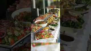 wedding anniversary party food station#shorts