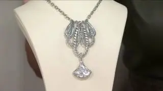 Carolyn Pollack Sterling Silver Lasting Connections Necklace 30.0g on QVC