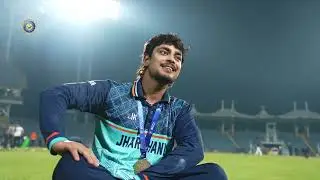 Ishan kishan scored a century in very low ball#cricket #vijayhazaretrophy2021 