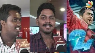 24 Public Review | Surya, Samantha, Nithya Menen, AR.Rahman | Opinion | Full Movie