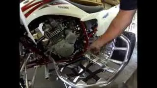 Raptor 125 / 250 nerf bars by Alba Racing: Overview and installation