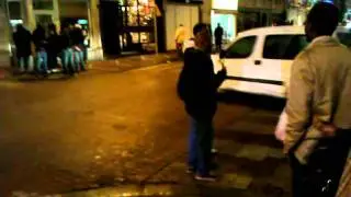 La Police dans les rue de Matonge, Ixelles Bruxelles