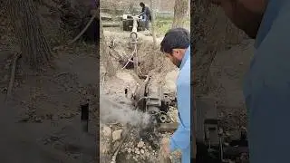 #Short Amazing Sound Old Black Peter Diesel Engine Startup #best #sound #howto #stratup