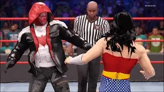 ⭐ Wonder Woman vs Red Hood - WWE 2K22 ⭐
