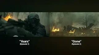 The Ones Who Live - Helicopter Scene (Side By Side)
