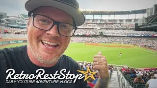 My Fist Atlanta Braves Baseball Game At Truist Park | Retro Rest Stop