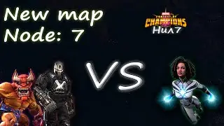 Mcoc aw new map node 7 R4 Crossbones VS R4 Photon
