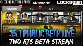 35.1 Beta Live Stream! TWD RTS Stream - The Walking Dead: Road to Survival