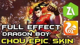 DRAGON BOY CHOU EPIC SKIN | SCRIPT FILE 100% WORK CLASSIC/RANK FULL EFFECT NO BAN | HYPE B8