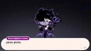 i love how black sapphire breaks 4th wall EVERY minute 😭