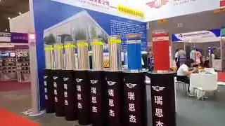 RICJ Automatic Electric Hydraulic Rising Bollards Connect With Traffic Light