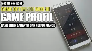 WEB-UI FEATURES TO SET YOUR GAMING NEEDS! GAME OPTIMIZER MODULE WITH PROFILES FOR DAILY & GAMING
