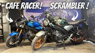 Yamaha XSR Body kit options-Scrambler & Cafe racer kit with price.