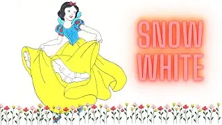 How To Draw Snow White Full Body | RT Drawing