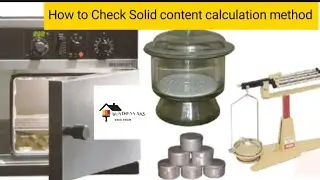How to Check Solid content | Glue, PVA Acrylic, Alkyd Resin, Paints, Varnish, Formula | Calculation