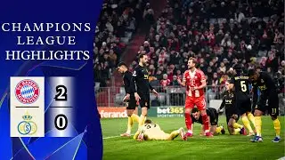 Бавария Мюнхен - Унион SG | 2-0 | Обзор матча | Лига чемпионов 2025-26 | Бавария Мюнхен Унион SG