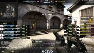 Mortality eSports vs EnemyGG Game 1 (CEVO-M CS:GO Season 7) - Sabo & Dust