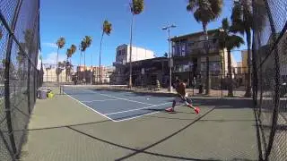 Paddle Tennis Venice Beach California