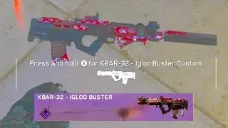 WHAT HAPPENS WHEN YOU PICK UP KBAR IGLOO BUSTER?