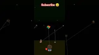 #kite fighting 🪁💸# pipa combate 3D 🤩#shorts