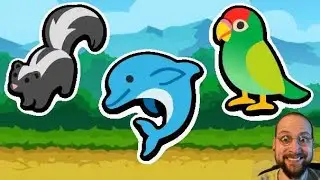 Parrot skunk dolphin! Super auto pets