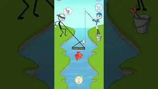 Stickman thief puzzle#gaming #fullplay #short