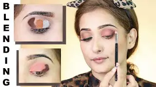 2 Easy Ways (TECHNIQUES )to blend your Eyeshadows