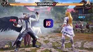 Tekken 8 - Aggression Devil Jin Vs Aggression Lili!