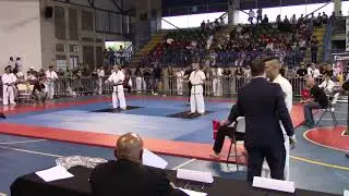 1st KWF Kyokushinkai Championship of America in Costa Rica Semi Final ( Light Weight Division )