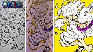 Como dibujar a LUFFY GEAR 5 || ONE PIECE