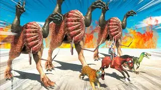 ESCAPAR DE ESTE MONSTRUO ES IMPOSIBLE | ANIMAL REVOLT BATTLE SIMULATOR