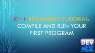Running First C++ Program