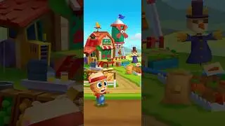 talking tom gold run - Ginger farmer gold run on Farm 🤩🤑||#shorts
