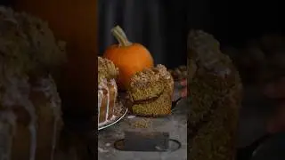 Pumpkin Coffee Cake 🎃 #pumpkin #cake #cottagecore #baking