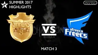 EEW vs AFS Game 3 Highlights LCK Summer 2017 Ever8 Winners vs Afreeca Freecs LoL eSports