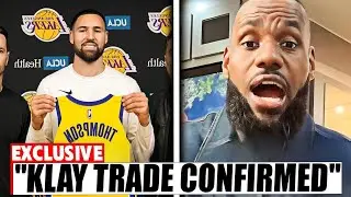 LeBron James Officially ANNOUNCES Klay Thompson's Trade To The Lakers! Splash Bros Reunion... But At