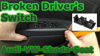 Power Window Switch - How To Repair With Cheap Aliexpress Replacement