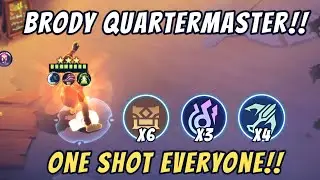Brody Quartermaster S.T.U.N One Shot Everybody!! Magic Chess Mobile Legends.