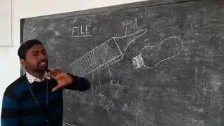 What is File? \\ Name of the Parts of File?