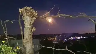 Fogo da Festa da Senhora Das Candeias São Faustino Guimarães.