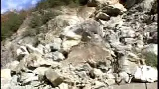 I40 Rockslide blast-1