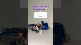 #lego #starwars 75209 Han Solo&rsquo;s Landspeeder 🥳😍
