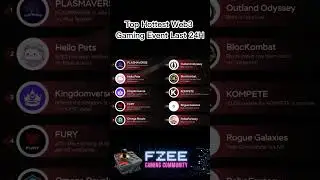 Top Hottest Web3 Gaming Event Last 24H #web3games #play2earn #p2e #gaming