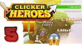 Clicker Heroes 2 Beta Episode 5: BEATING WORLD 1!!