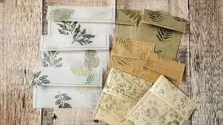 Using up Leftovers to make ephemera - Junk Journal